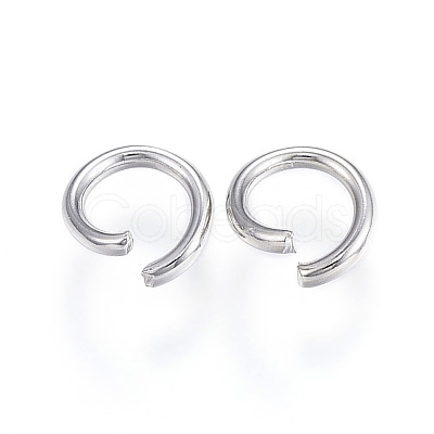 Tarnish Resistant 304 Stainless Steel Jump Rings A-STAS-F110-06P-1