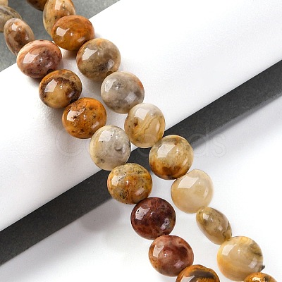 Natural Crazy Agate Beads Strands G-T047-A02-03-1