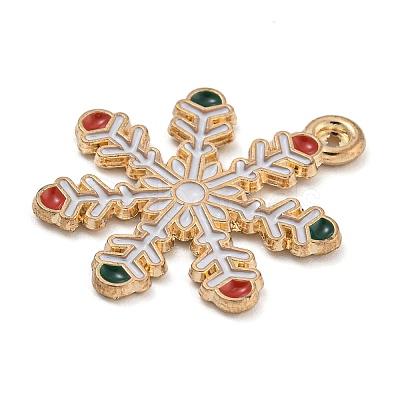 Christmas Theme Alloy Enamel Pendants ENAM-Z019-01D-1