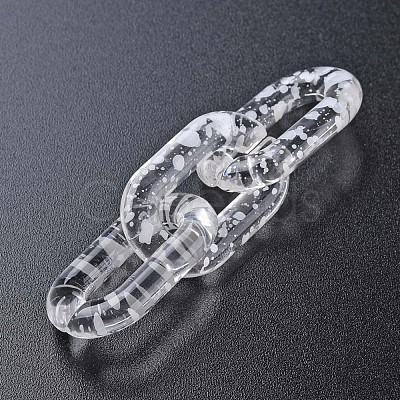 Transparent Acrylic Linking Rings OACR-N009-013A-04-1