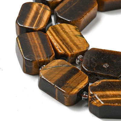 Natural Tiger Eye Beads Strands G-G072-B03-02-1