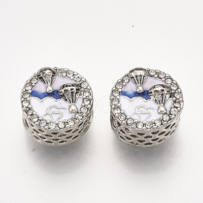 Alloy European Beads MPDL-S067-034P-1