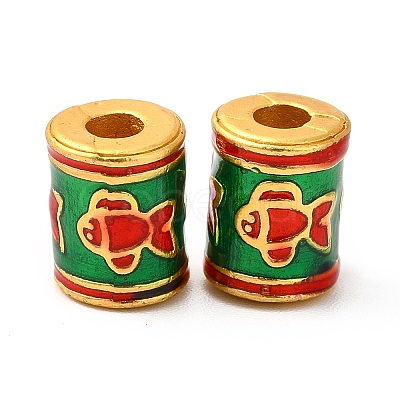 Alloy Enamel Beads ENAM-M048-12MG-A-1