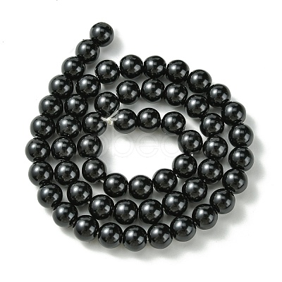 Eco-Friendly Glass Pearl Bead Strands X-HY-A008-8mm-RB080-1