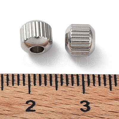 Non-Tarnish 303 Stainless Steel Beads STAS-Q302-22A-P-1