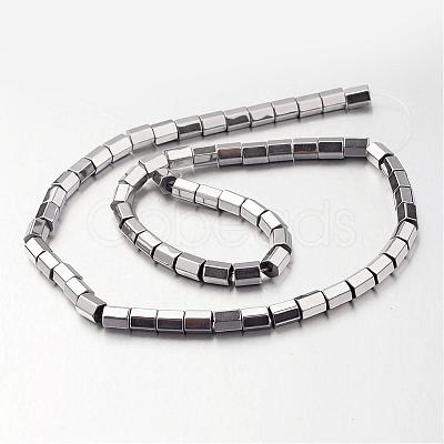 Electroplate Non-magnetic Synthetic Hematite Bead Strands G-F300-38A-01-1