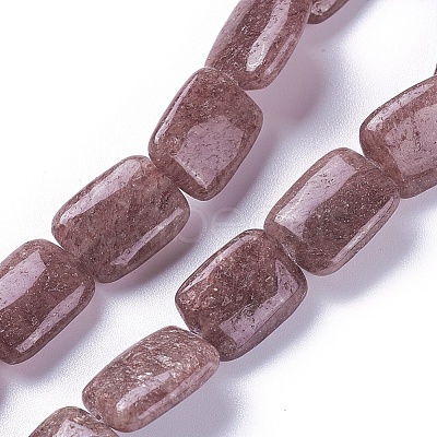 Natural Strawberry Quartz Beads Strands G-L492-04B-1