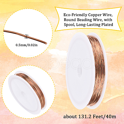 SUNNYCLUE Eco-Friendly Copper Wire CWIR-SC0001-04C-RG-1