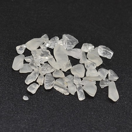 Natural Quartz Crystal Chips Beads G-O103-17-1