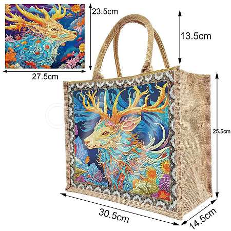 DIY Diamond Painting Handbag Kits PW-WG60864-06-1