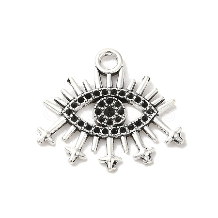 Tibetan Style Alloy Pendants PALLOY-O002-07AS-1