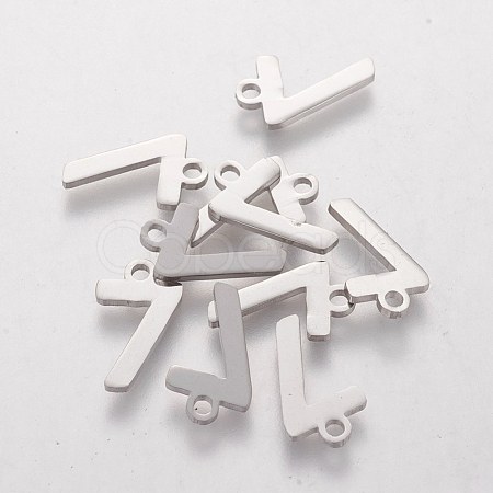 Tarnish Resistant 201 Stainless Steel Charms STAS-Q201-T408-7-1