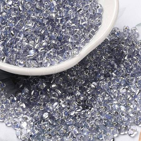 Baking Paint Glass Seed Beads SEED-K009-03B-08-1