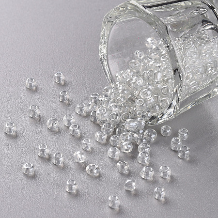 Glass Seed Beads SEED-US0003-3mm-101-1