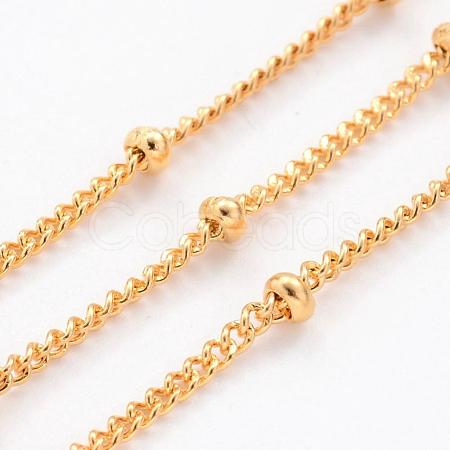 Ion Plating(IP) 304 Stainless Steel Twisted Chains CHS-H007-07G-1