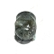 Natural Labradorite  Carved Healing Panda Figurines, Reiki Energy Stone Display Decorations, 35x20x30mm