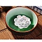 Flower Ceramics Incense Burners Holder, Aromatherapy Furnace Home Decor, Lime Green, 105x30mm