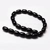 Natural & Dyed Black Onyx Beads Strands G-A162A-B01-2