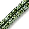 Electroplated Synthetic Non-magnetic Hematite Beads Strands G-K361-A01-03-1