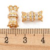 925 Sterling Silver Micro Pave Cubic Zirconia Screw Clasps STER-U001-04A-G-3