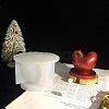 3D Heart Candle Silicone Molds DIY-L071-02-1