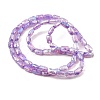 Imitation Jade Glass Beads Strands GLAA-P058-04A-01-2