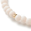 Glass Beads Stretch Bracelets Sets BJEW-JB06575-04-6