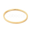 1mm Polished Plain Dome Finger Ring for Girl Women RJEW-C012-02G-G-2