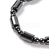 Column & Round Synthetic Non-magnetic Hematite Beaded Necklaces NJEW-Q341-04-2