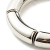 Chunky Curved Tube Beads Stretch Bracelets Set for Girl Women BJEW-JB06947-17