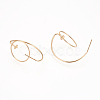 Brass Stud Earring Findings KK-F782-02G-NF-2