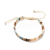 Cotton Ethnic Tribal Braided Bracelet BJEW-A099-02-2
