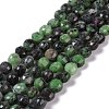 Natural Ruby in Zoisite Beads Strands G-K318-12-1
