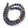 Natural Bloodstone Beads Strands G-F520-59-8mm-2