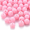 Opaque Acrylic Beads X-MACR-S370-C8mm-A01-1