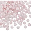 Olycraft Frosted Natural Rose Quartz Round Beads Strands G-OC0003-57B-1