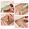 CRASPIRE DIY Wax Seal Stamp Kits DIY-CP0002-59F-6