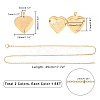 Unicraftale DIY Valentine's Day Themed Pendant Necklaces Making Kits DIY-UN0002-06-4