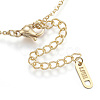 304 Stainless Steel Pendant Necklaces NJEW-P163-18G-3