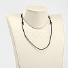 Adjustable Cowhide Leather Cord Necklace Making X-NJEW-JN01489-2