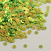 Ornament Accessories Disc Shape Plastic Paillette Beads PVC-Q014-6mm-T14-1