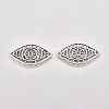 Tibetan Style Alloy Hollow Cabochons PALLOY-WH0067-29AS-1