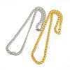 Fashionable 304 Stainless Steel Cuban Link Chain Necklaces STAS-A028-N062-1