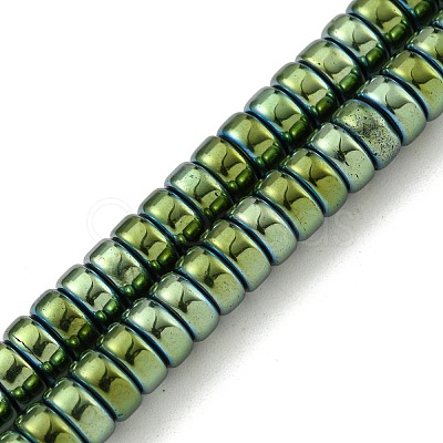 Electroplated Synthetic Non-magnetic Hematite Beads Strands G-K361-A01-03-1