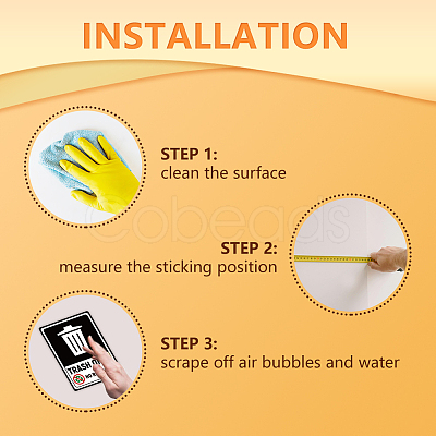 10 Sheets PVC Self-Adhesive Identification Cable Label Pasters STIC-WH0027-010-1