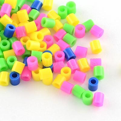 Heart DIY Melty Beads Fuse Beads Sets: Fuse Beads DIY-R040-33-1