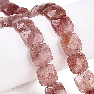 Natural Strawberry Quartz Beads Strands G-T138-153-1