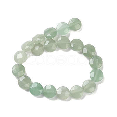 Natural Green Aventurine Beads Strands G-K357-B10-01-1