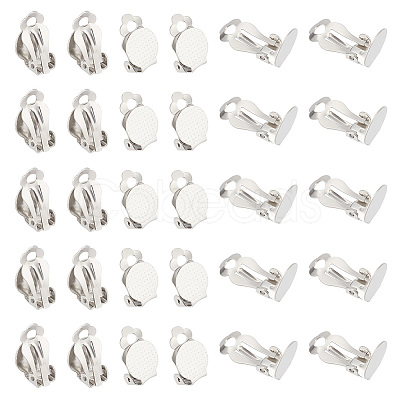 Unicraftale 304 Stainless Steel Clip-on Earring Findings STAS-UN0018-16P-1