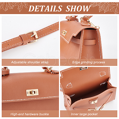 DIY Imitation Leather Handbag Making Kits DIY-WH0374-63B-1